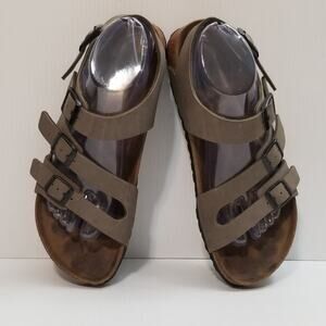 Birkenstock Birki's Canberra Ellice Triple Strap Sandal Shoes Womens EU 40 US 9